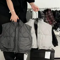 【小哥】男童厚款马甲时尚冬季保暖背心棉服韩版拼接立领棉马甲2729