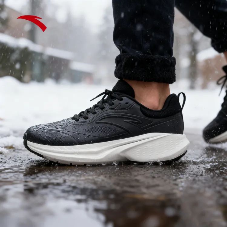 【降温补贴】安踏云途回弹缓震秋冬保暖通勤百搭男女跑鞋狂欢季好物