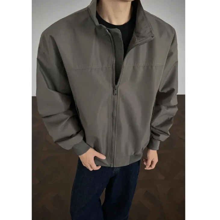 cleanfit短款工装外套男秋季硬汉穿搭三防立领冲锋衣美式潮牌夹克