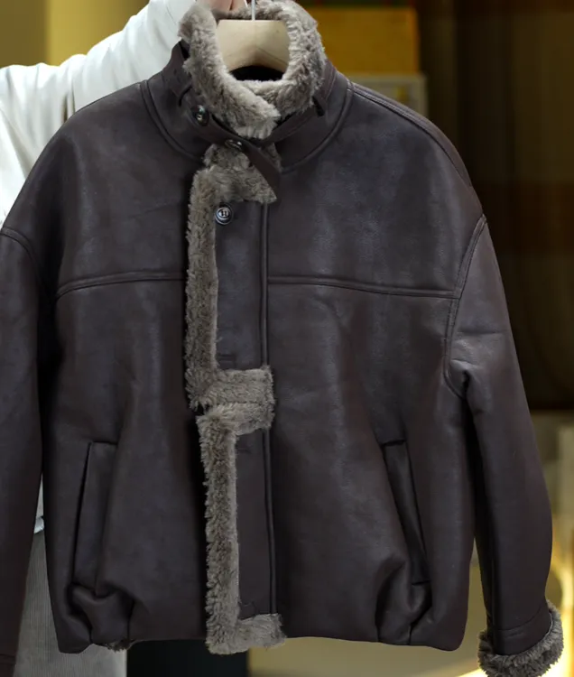 潇湘<<非遗美学>>259937冬季新款气质个性外套