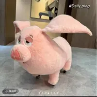 哪吒玩偶可爱毛绒玩具公仔飞天猪太乙真人坐骑儿童摆件生日礼物