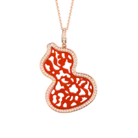 2301项链18K金镶嵌百搭项链