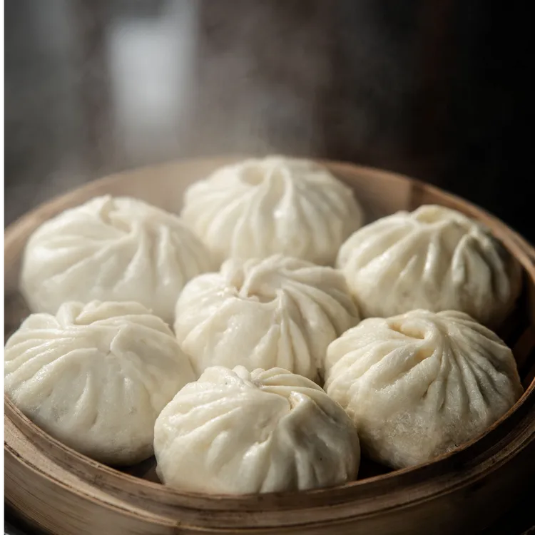 蜀江春老面京酱包子盐帮菜颗粒肉熟冻净含量特色美食劲道热即可食