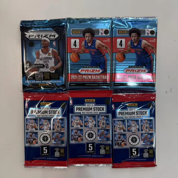 【拆盒拆卡】panini 火力彩虹包 随机单包（附赠活动）（下单默认代拆）