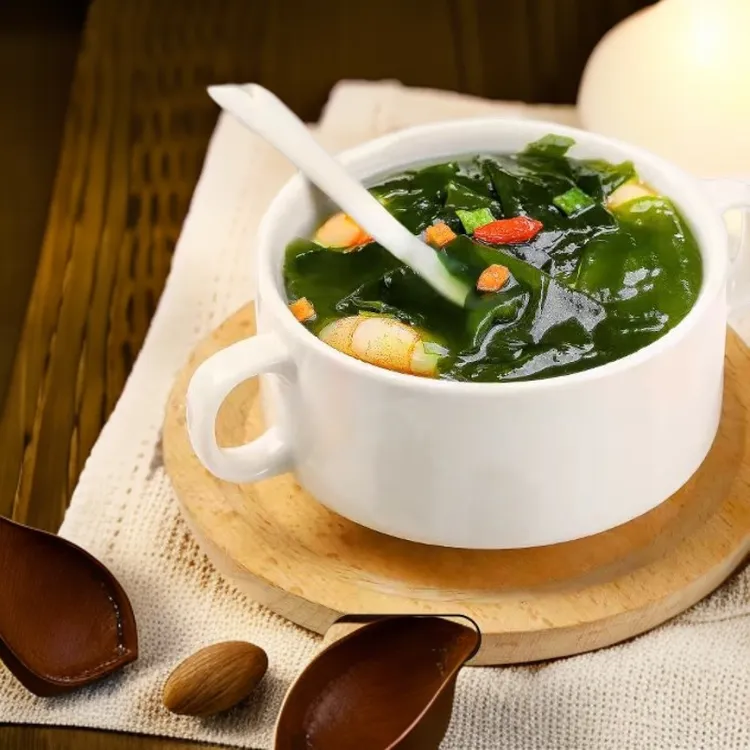 裙带菜代餐虾皮汤低脂干货速食汤冲泡即食汤鲜味美海鲜鲜活水产