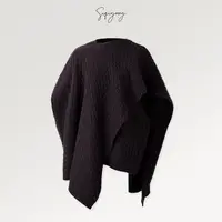 SIQIYOUNG【Maggie精选】帕特农-雕塑美学宽松廓形腔调斗篷大披肩