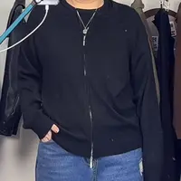 【DAPEI 搭配】春季宽松显瘦透气设计感毛衫52151