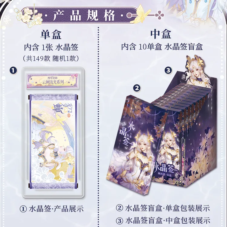 王者荣耀X遇意 水晶签盲盒(阈光篇)