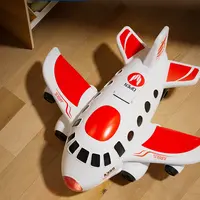 儿童陆地飞机玩具 红色款