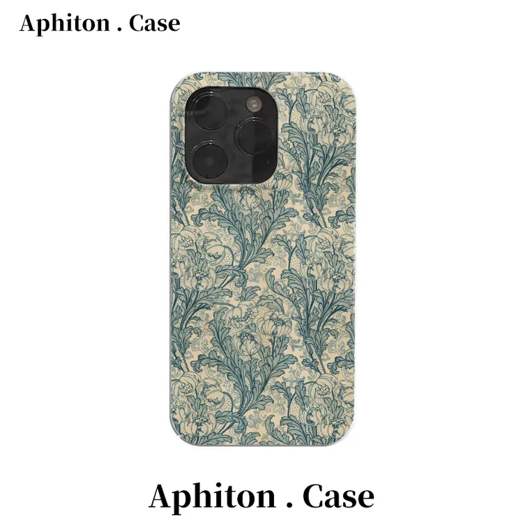奥菲顿复古艺术碎花适用iPhone16/15promax苹果14手机壳13/12套11