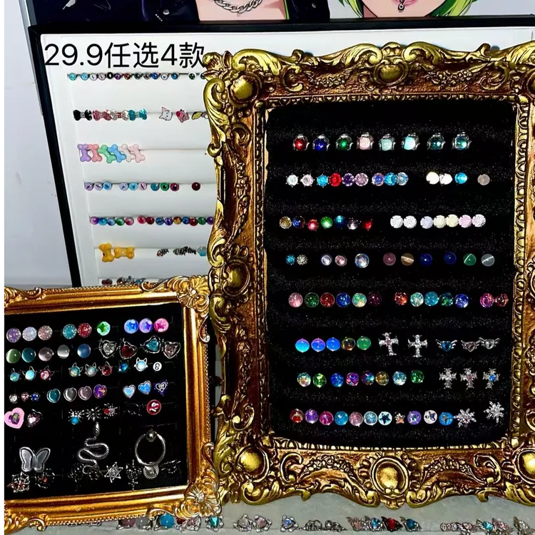 钛钢耳饰 舌钉全场指定，澳宝，华子等上百种超多款式no退no换