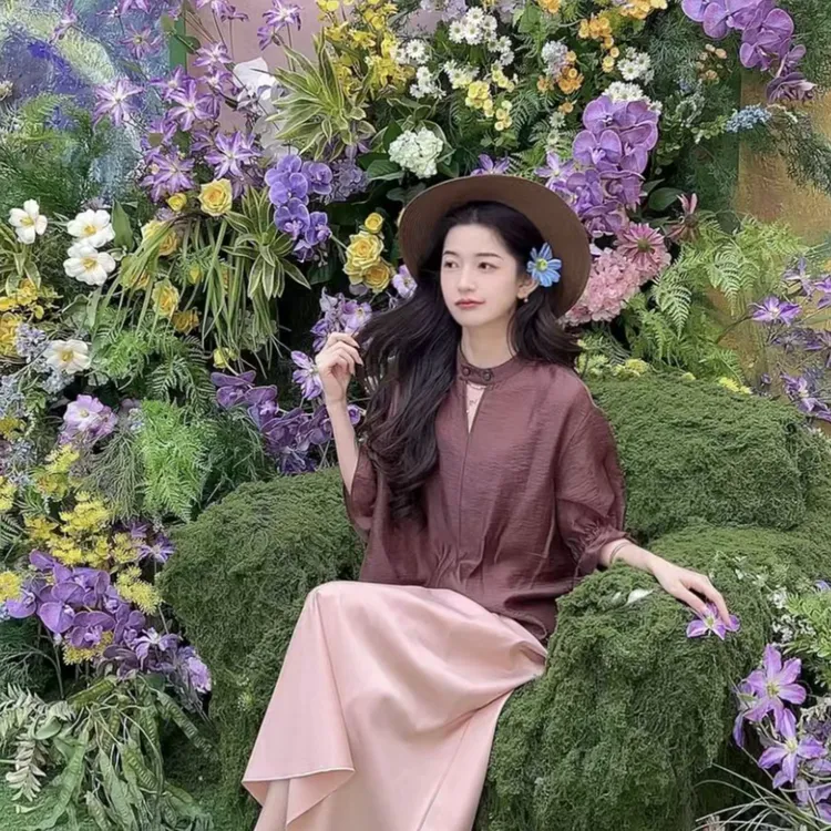 哥弟女装夏季新款气质时尚高腰质感鱼尾春季长款半身裙1200388