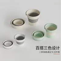 泡脚桶家用小号洗脚盆儿童可折叠足浴盆便携式水桶专用小号（混色）