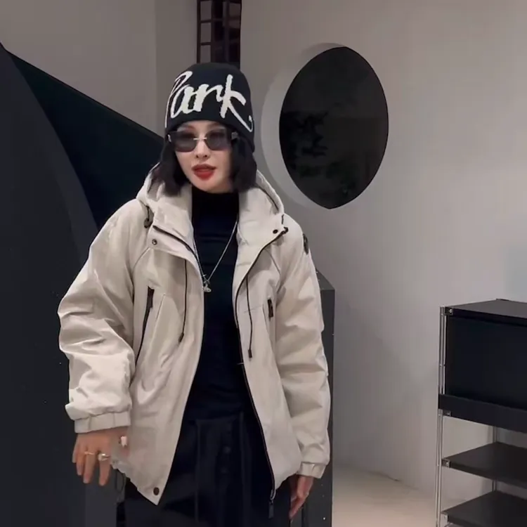 158欧货加绒厚款外套