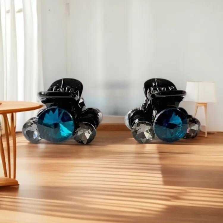 抓夹瑞丽风甜美原创设计女发夹精致发饰欧若假日风气质迷你可爱