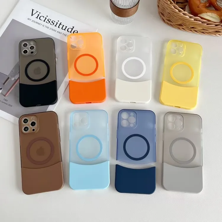 BANCA上下拼接磁吸壳适用iPhone14/15/16promax手机壳13/12/11