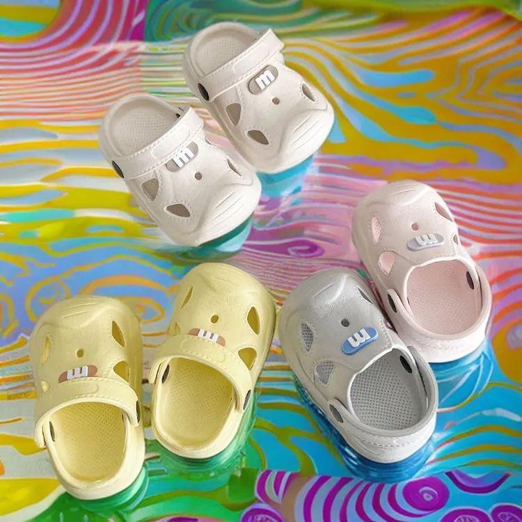 【同款低价】婴幼儿EVA超轻可爱男女童洞洞鞋夏季防滑学步凉拖鞋
