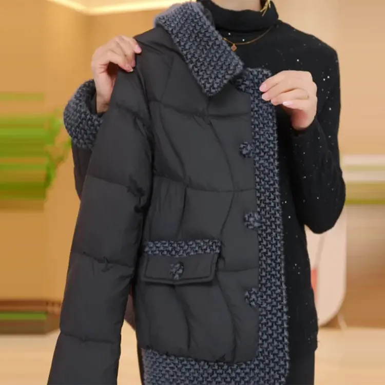 【黑标大朵棉服】2026冬季新款韩版时尚百搭保暖气质棉服外套女潮