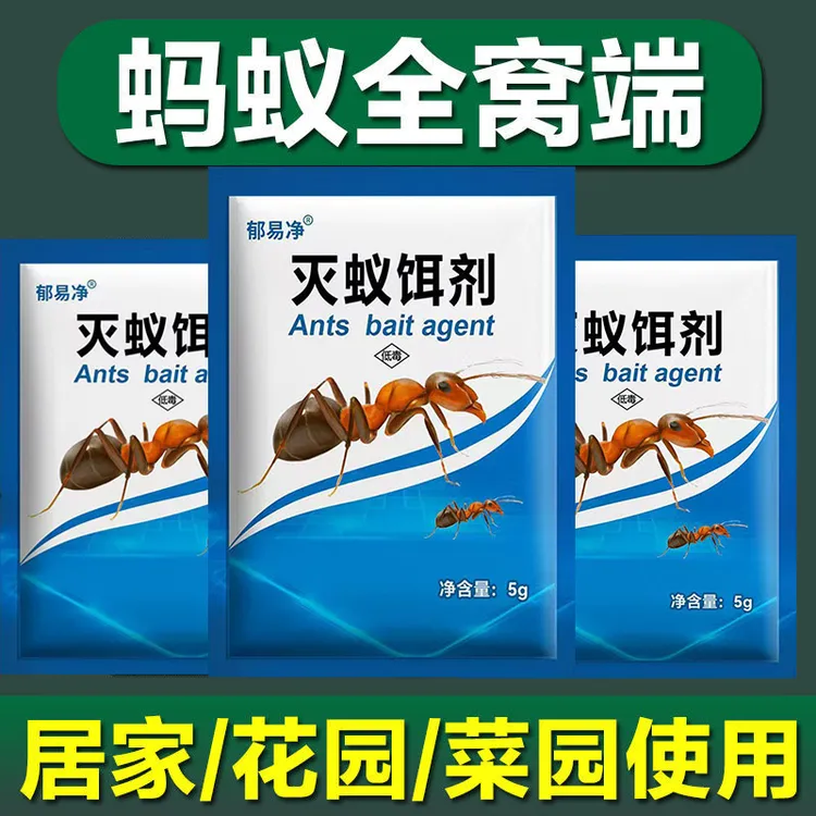 除灭蚂蚁药粉家用厨房全窝室内端灭蚁神器驱杀黑红蚂蚁饵剂非无毒