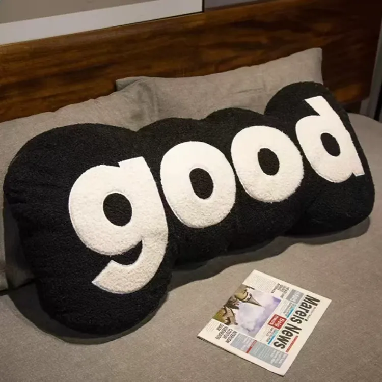 INS风高级感good沙发抱枕客厅卧室床上长条夹腿女生睡觉靠枕靠垫