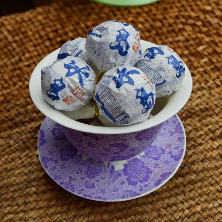 10颗装冰岛古树春茶生茶龙珠头春头采茶农直销自己喝