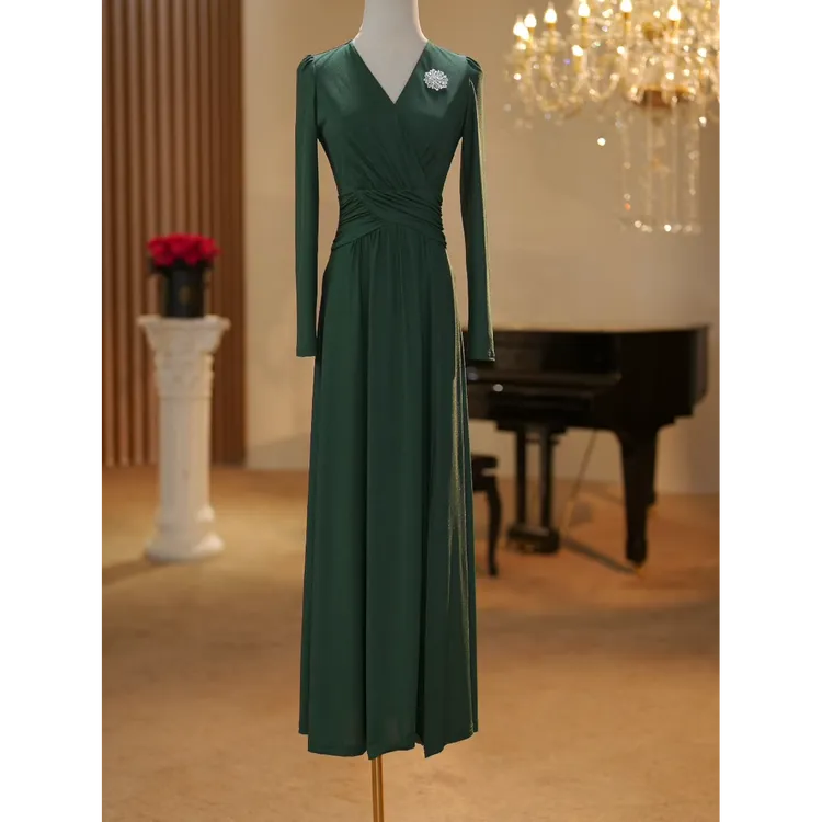 【JOSIE定制】法式赫本风收腰设计感显瘦轻奢高级连衣裙-YL50313