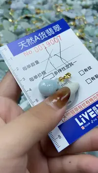 【闪购商品】翡翠颈饰未镶嵌天然A货翡翠
