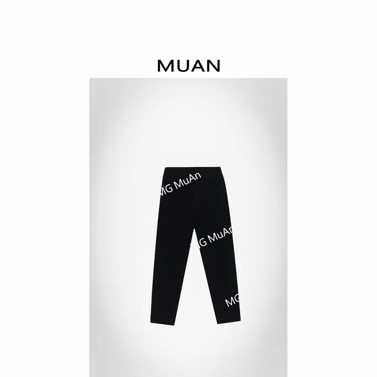 木岸MUAN：《黑色小法棍》“法棍系列”定制四面弹法棍牛仔裤女F8-8876