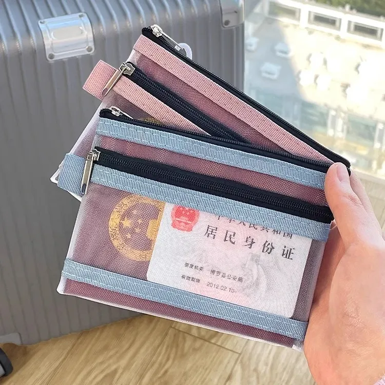 护照收纳袋出国旅行一体卡包登机牌证件零钱随身包身份证保护套子