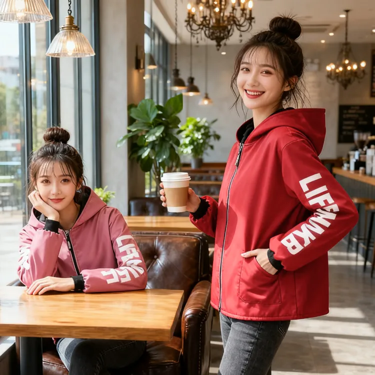 小个子短款防水加厚加绒围裙保暖舒适抗风罩衣定制logo工作服印字