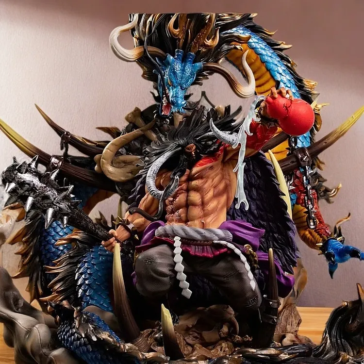 海贼 gk 巨大版百兽团四皇凯多豪华版手办