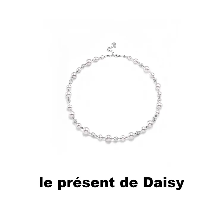 【517专属】非金属仿珍珠项链 黛西的礼物【心上人】高级淡紫施家珍珠轻奢项链