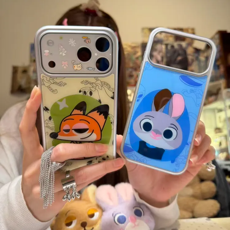 可爱朱迪适用苹果17手机壳iPhone16Pro/12/15Pro女/14proMax