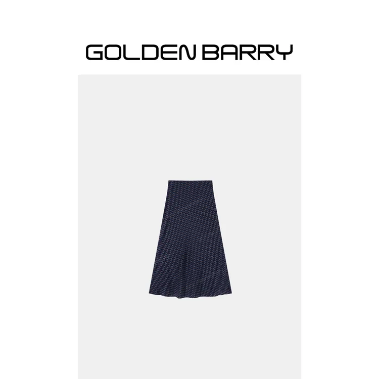 GOLDENBARRY「花漾人鱼」时尚设计师款洋气半裙316016