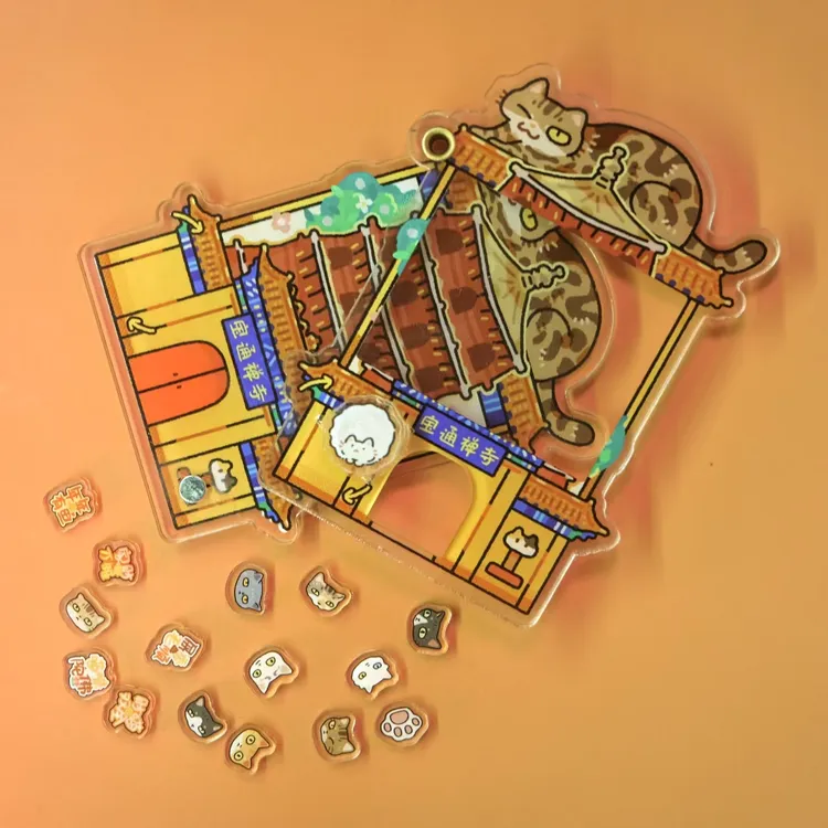 <倍阅文创>小动物周边宝通寺版扭蛋机冰箱贴