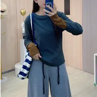 2025女装秋季新款宽松法式休闲小众长袖打底衫上衣B208