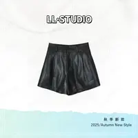 妙兮·LL秋季新款时尚气质百搭宽松轻奢风简约短裤子*20252199