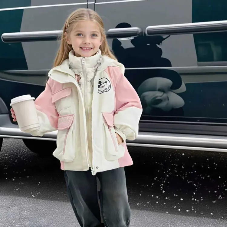 秋冬儿童日常保暖防寒加厚加绒外套XHR3SW691