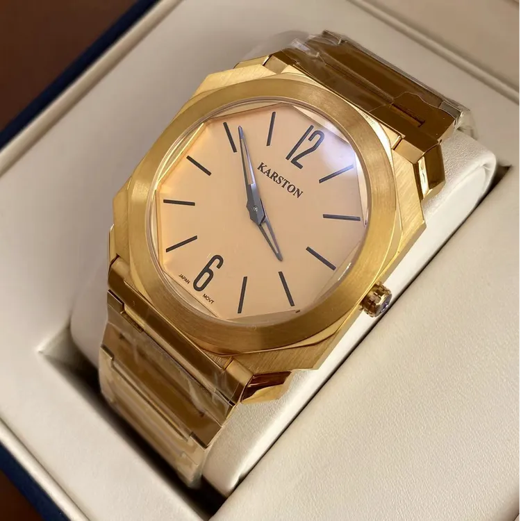 全新正品超薄6mm进口机芯高档简约商务气质百搭指针式防水石英表