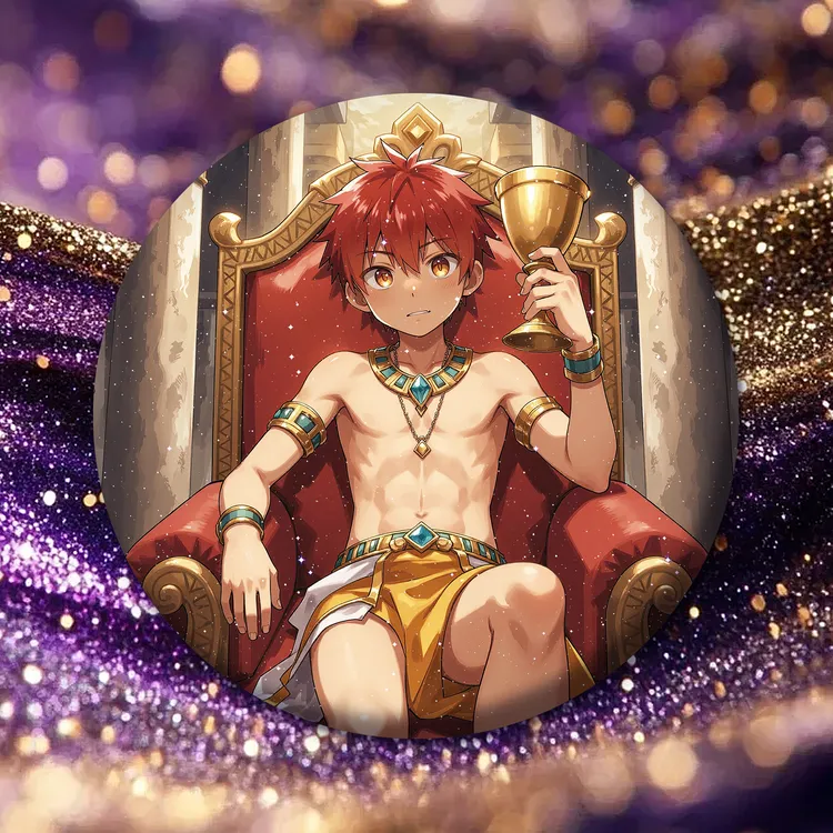 星光闪二次元动漫周边可爱正太谷子吧唧日谷磨砂底收藏礼物