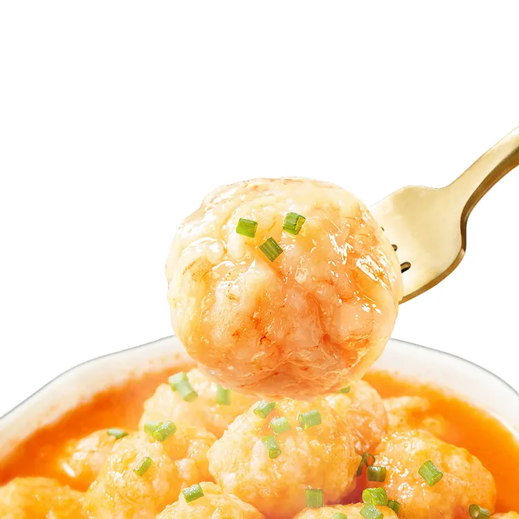 海底捞虾滑大颗粒虾仁虾饼虾丸早餐火锅食材冷冻g*包麻辣烫