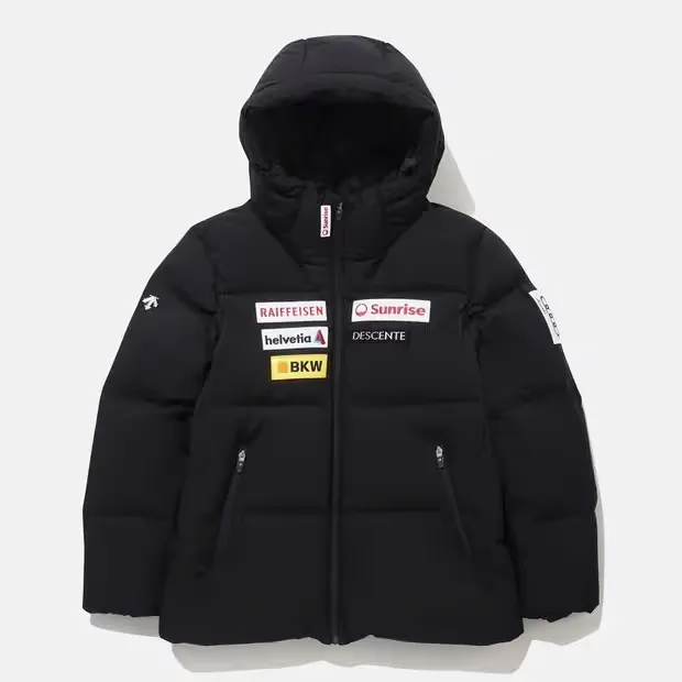 DESCENTE/迪桑特奥迪联名连帽冬季羽绒服男女同款SP423SDJ04