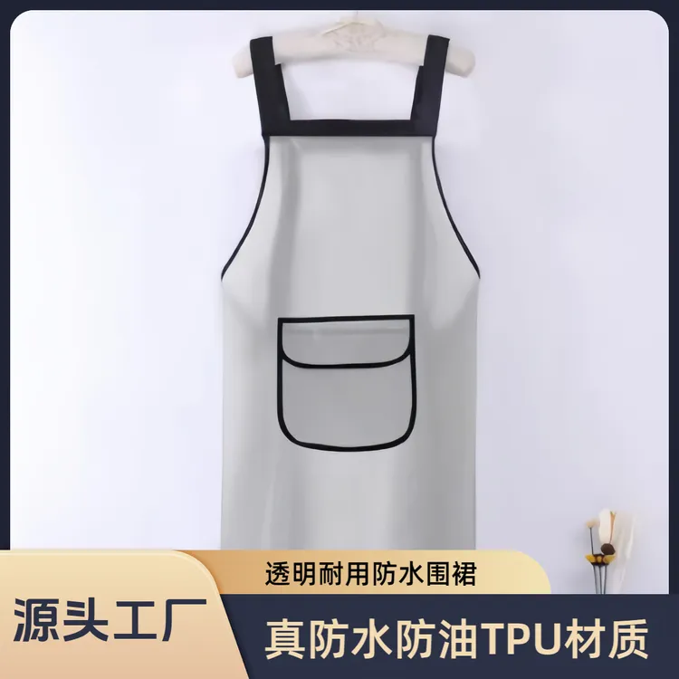 做饭家用加大防油污夏季围裙围裙防水防油爆款2025新款防水围裙