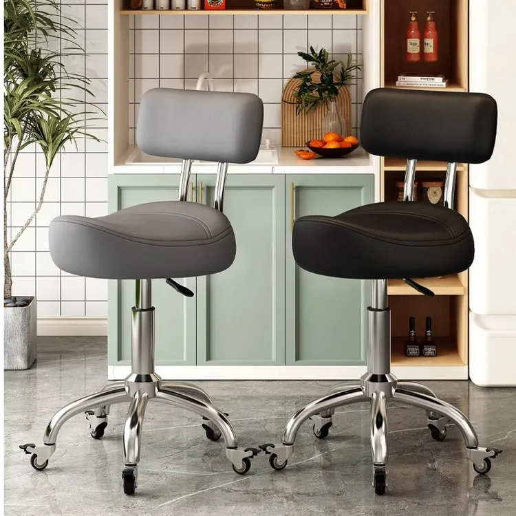 马鞍椅厨房炒菜做饭凳子可升降吧台椅前台收银椅大工凳理发专用椅