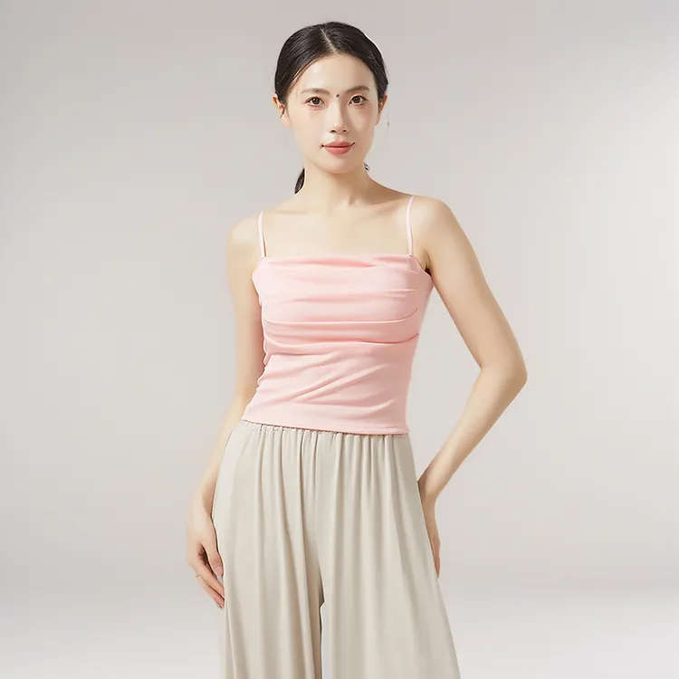 吊带内搭背心女春夏季美背古典舞蹈服装练功现代舞演出艺考防走光