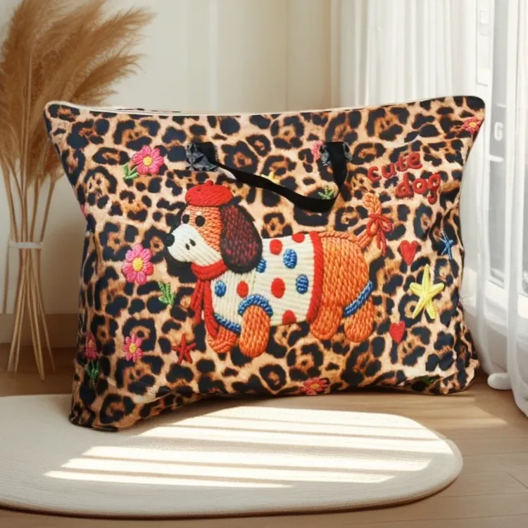 大容量收纳袋时尚防尘手提包搬家特大行李袋衣物