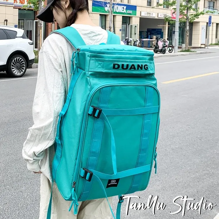 探屿户外运动双肩包男大容量工装旅行包多功能滑板滑雪包百搭书包