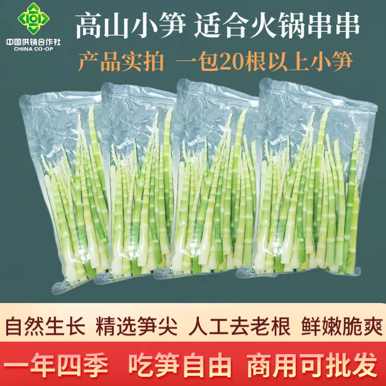 高山小竹笋500g/精选无笋衣鲜嫩笋尖/高山春笋怎么做都好吃可批发