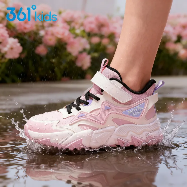 【皮面单里】361°kids冬季防水运动鞋中大童防滑登山鞋N92443813