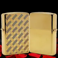 ZIPPO/之宝打火机【千丝万缕YG】原装正品煤油机DYJ1